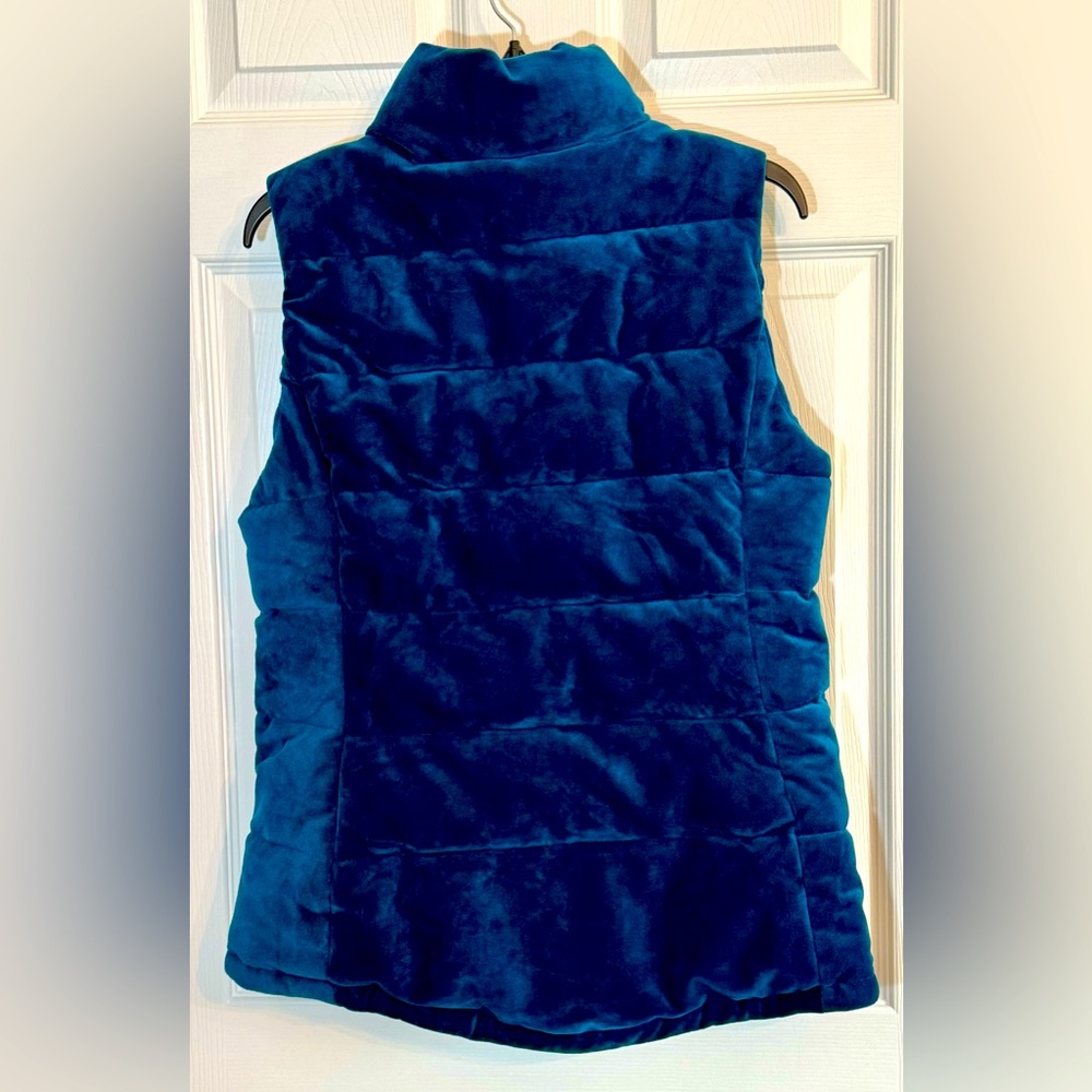 Zeroxposur Plush Quilted Full Zip Teal Outerwear Vest Outdoor Activewear Medium - Picture 7 of 8